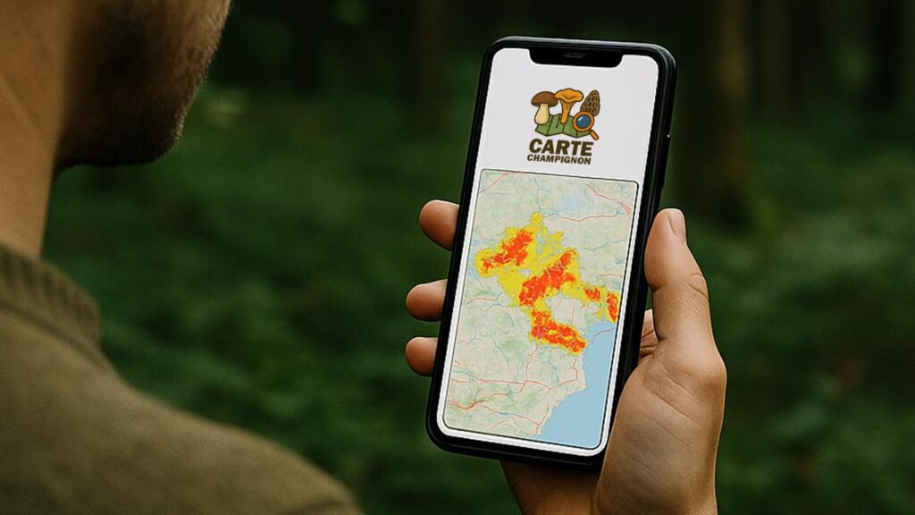 carte interactive champignon