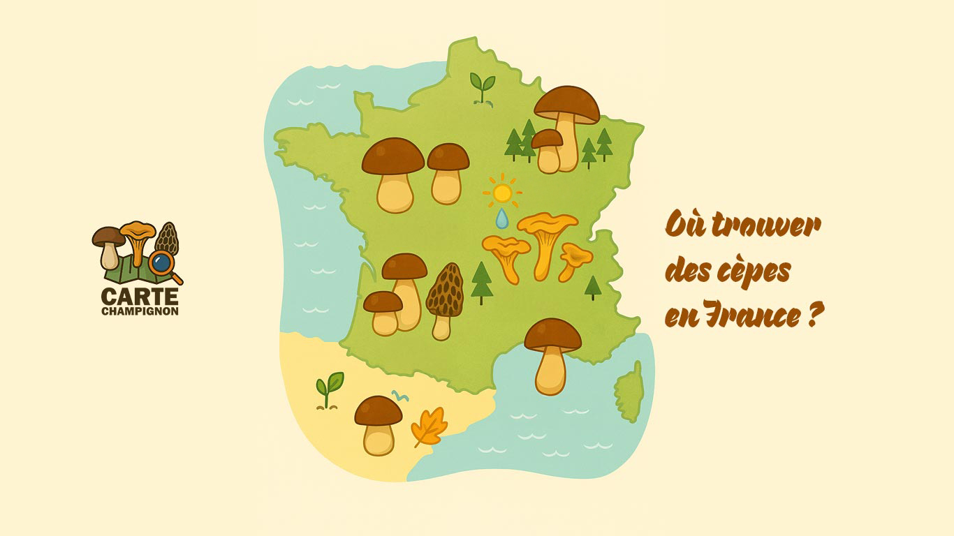 Où trouver des cèpes en France ?