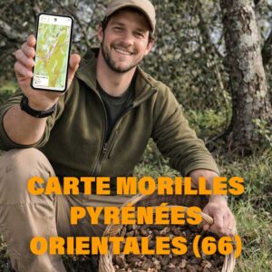 carte morilles Pyrénées-Orientales (66)