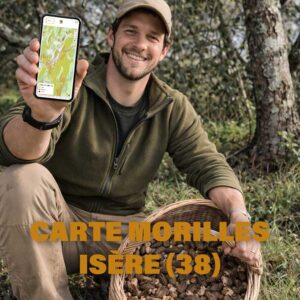 Carte Morilles Isère 38